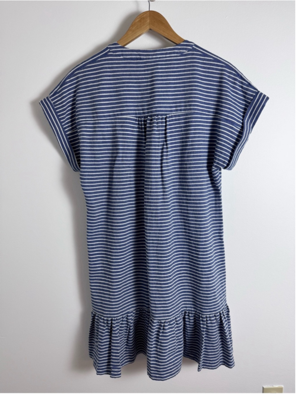 Tommy Hilfiger Nautical Stripe Ruffle Dress - Picture 8 of 10